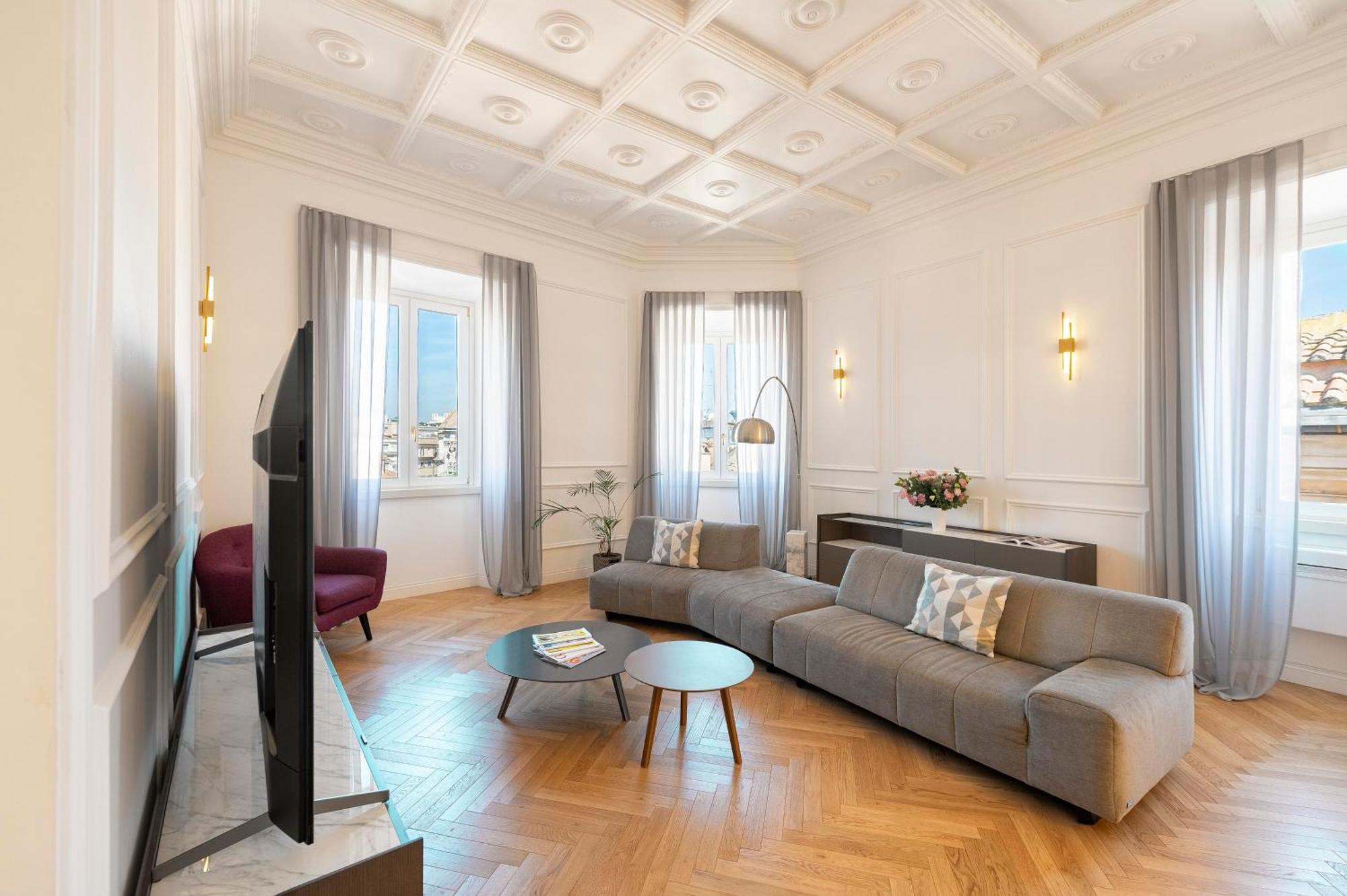 Sjr Luxury Apartment Trevi Fountain Rom Eksteriør billede